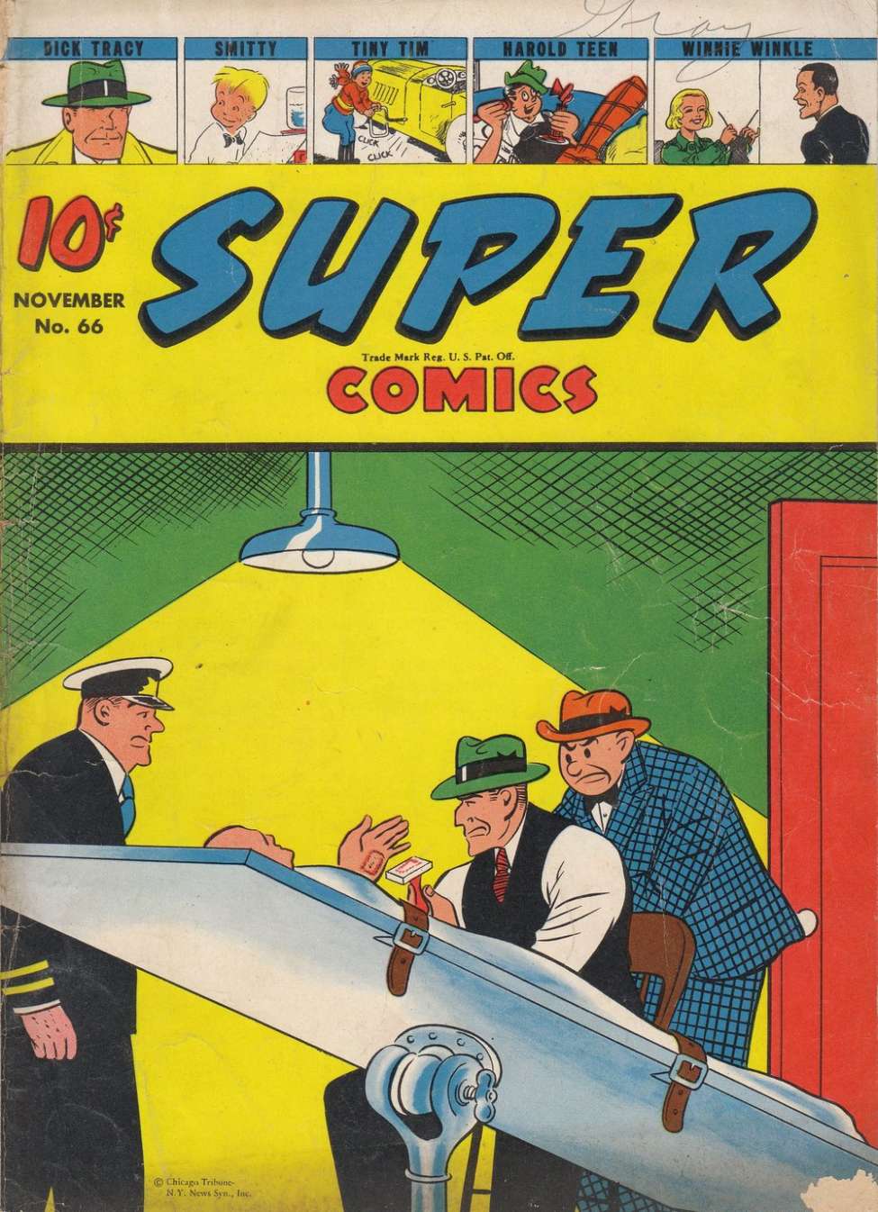 Book Cover For Super Comics 66