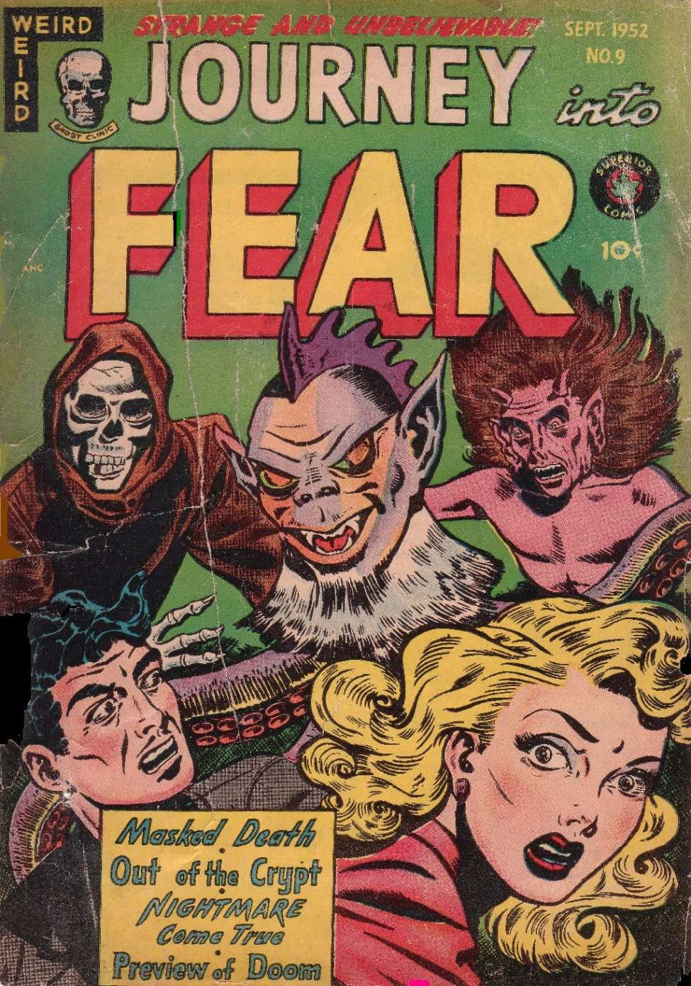 Comic Book Cover For Journey into Fear 9