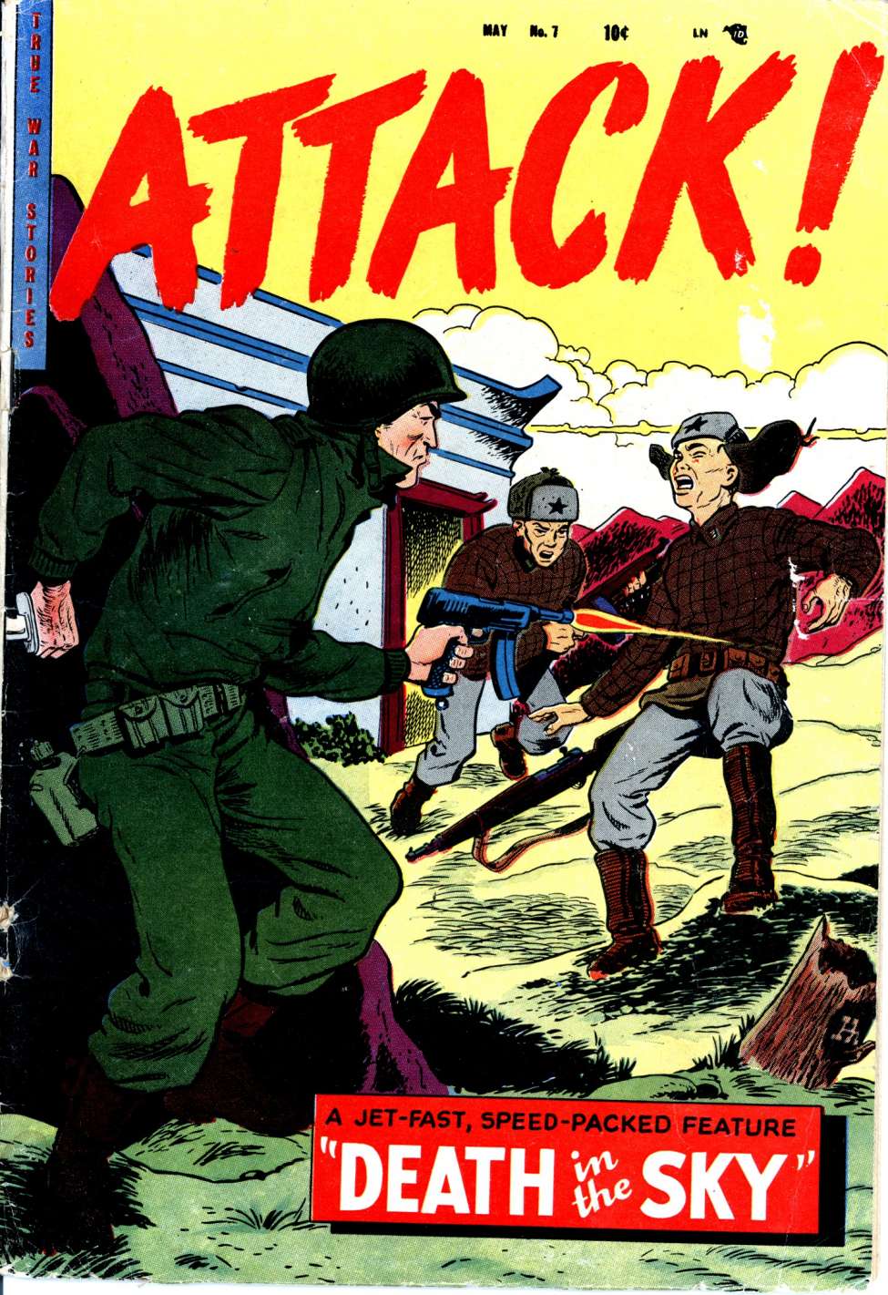 Comic Book Cover For Attack! 7