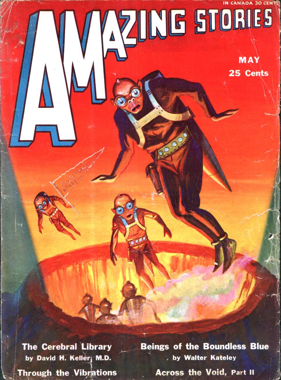 Book Cover For Amazing Stories v6 2 - The Great Catastrophe of 2947 - Woods Peters