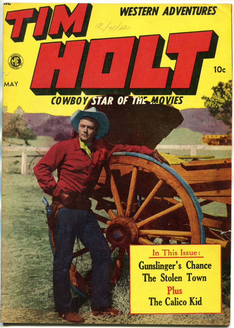 Comic Book Cover For Tim Holt 6