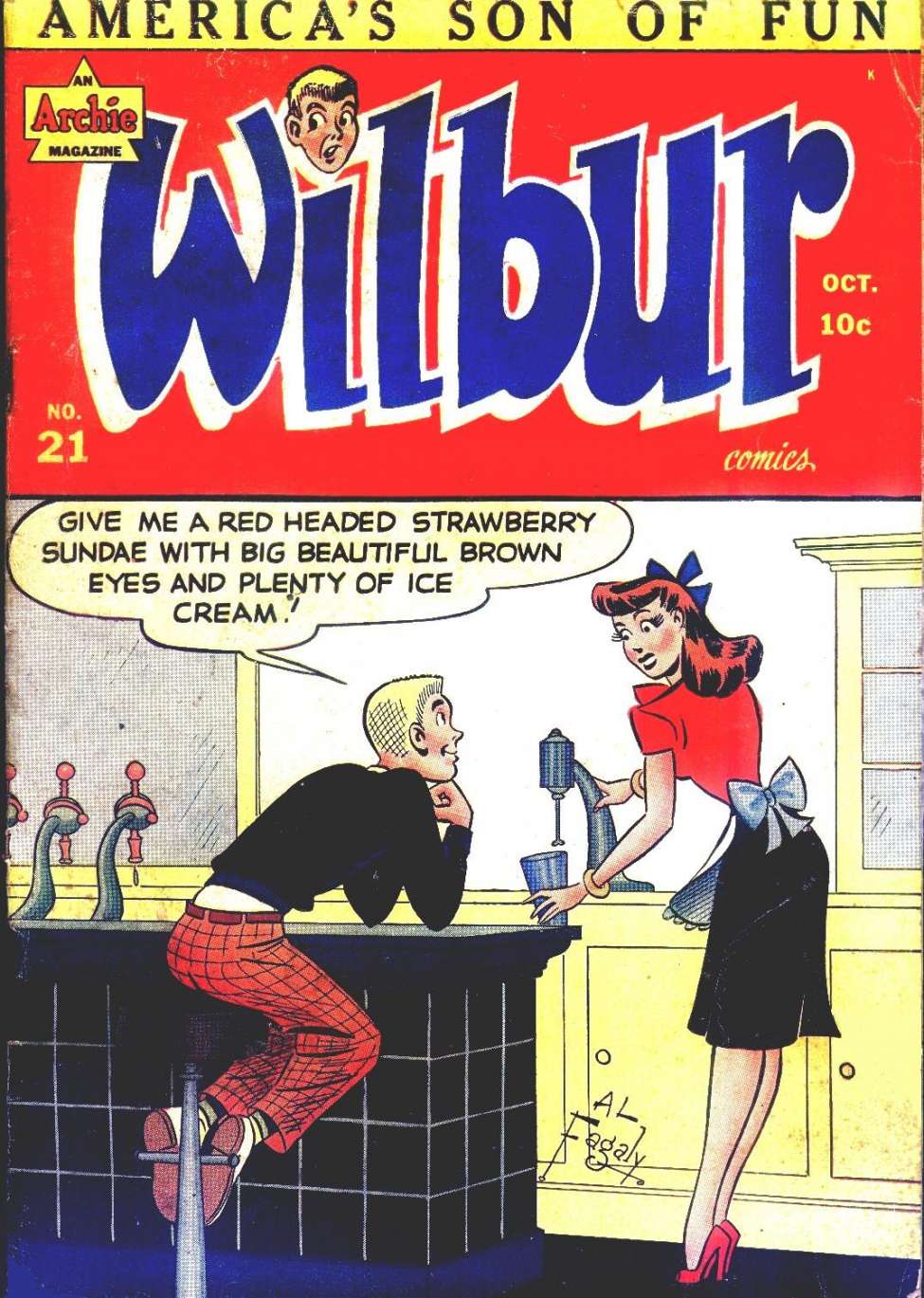 Book Cover For Wilbur Comics 21