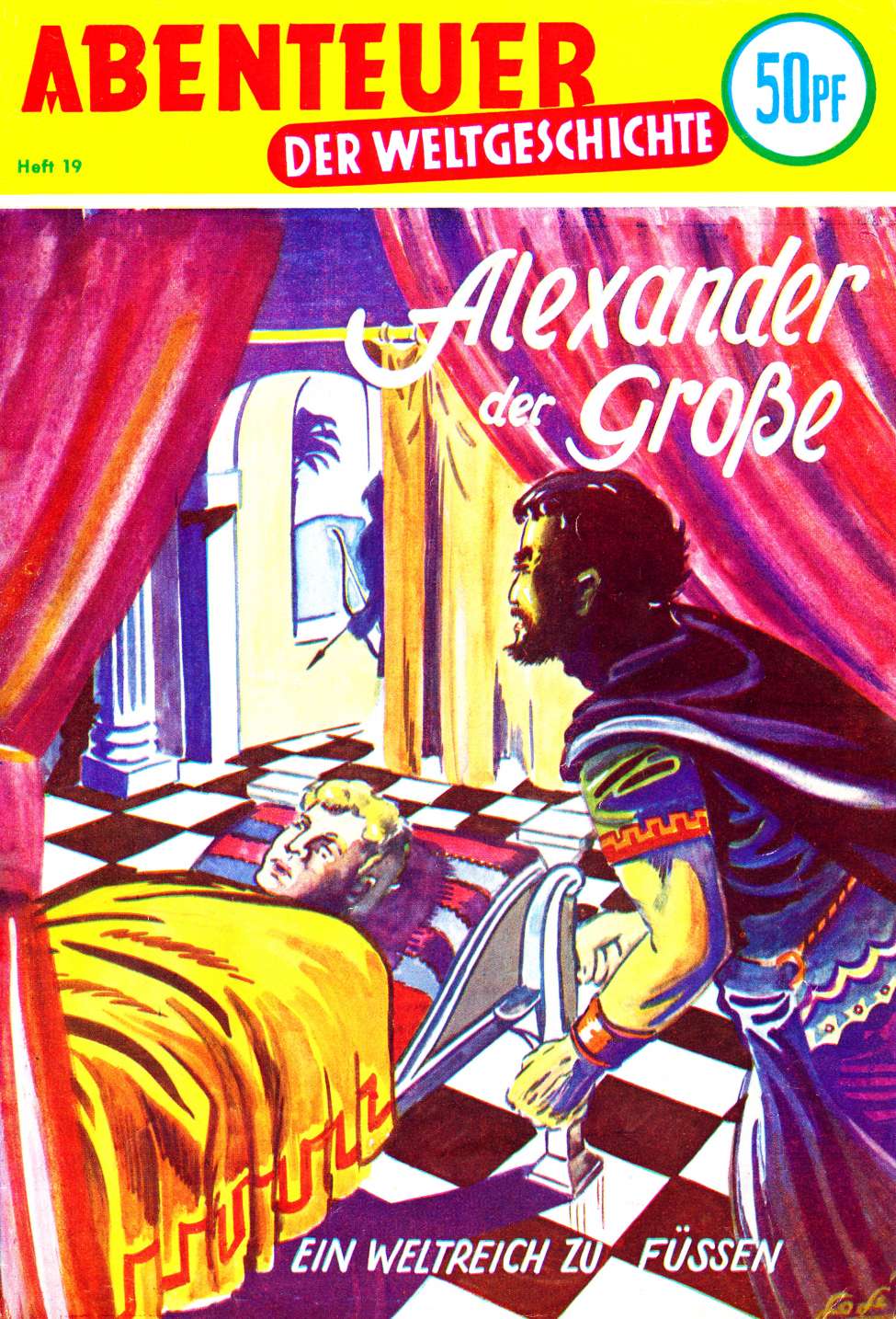 Comic Book Cover For Abenteuer der Weltgeschichte 19 - Alexander der Grosse