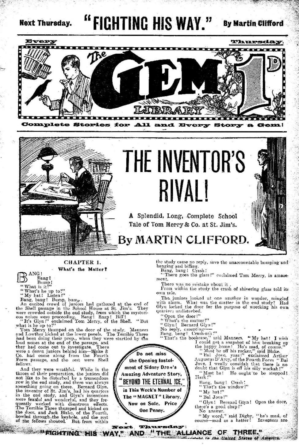 Book Cover For The Gem v2 182 - The Inventor’s Rival