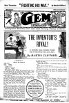 Cover For The Gem v2 182 - The Inventor’s Rival