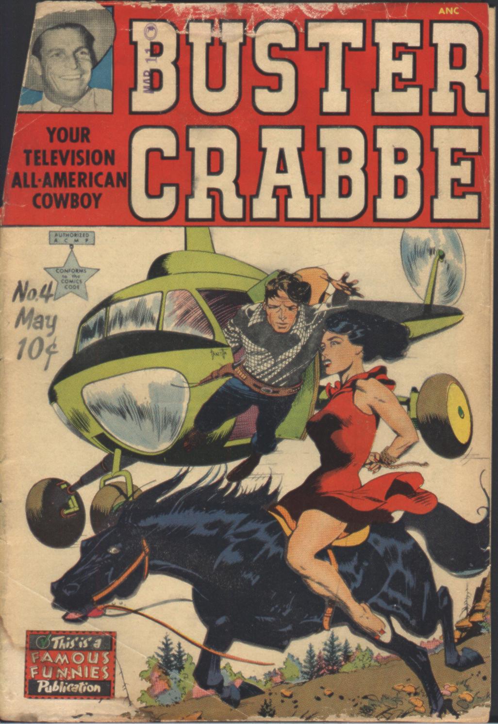 Comic Book Cover For Buster Crabbe 4
