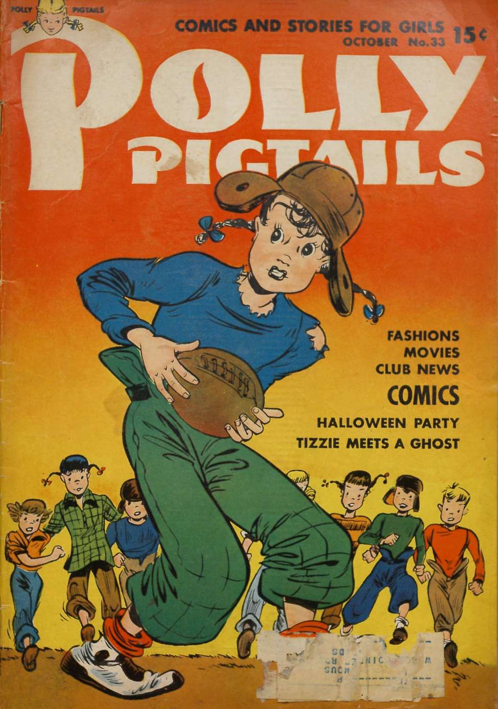 Comic Book Cover For Polly Pigtails 33