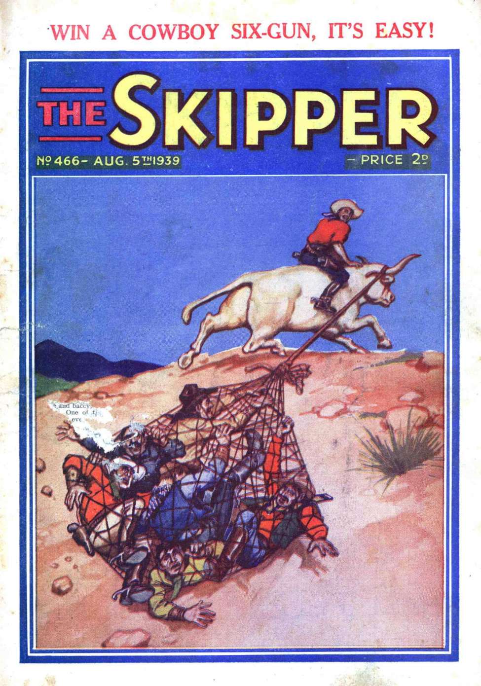 Comic Book Cover For The Skipper 466