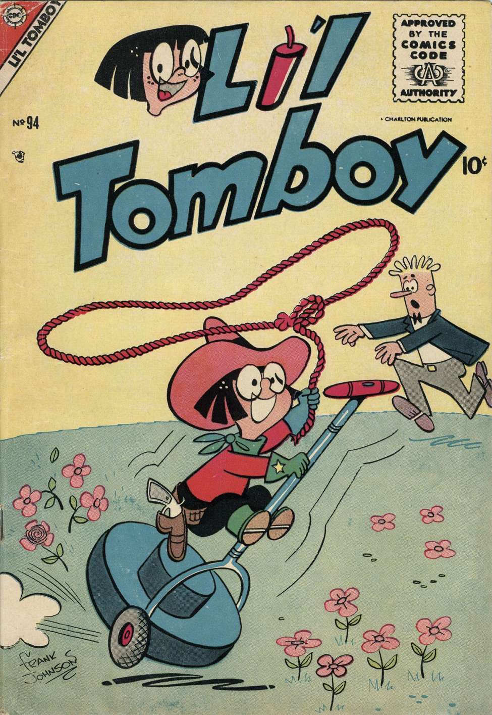 Comic Book Cover For Li'l Tomboy 94 (alt) - Version 2