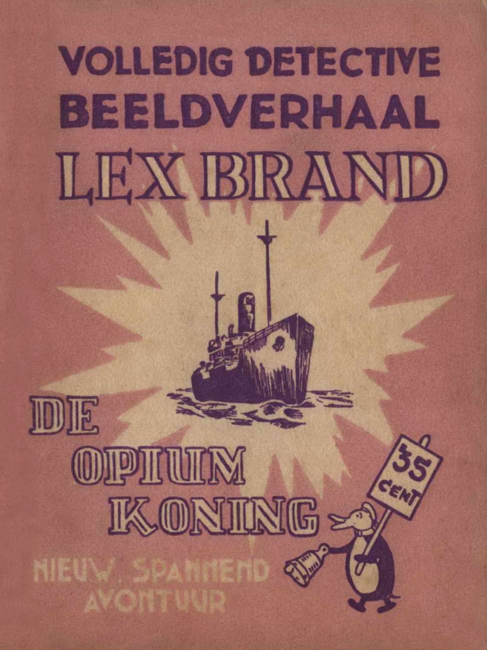 Book Cover For Lex Brand 15 - De Opium Koning