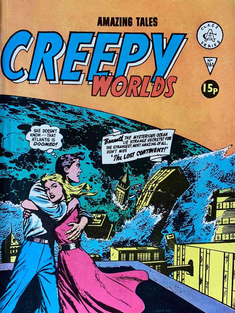 Book Cover For Creepy Worlds 161