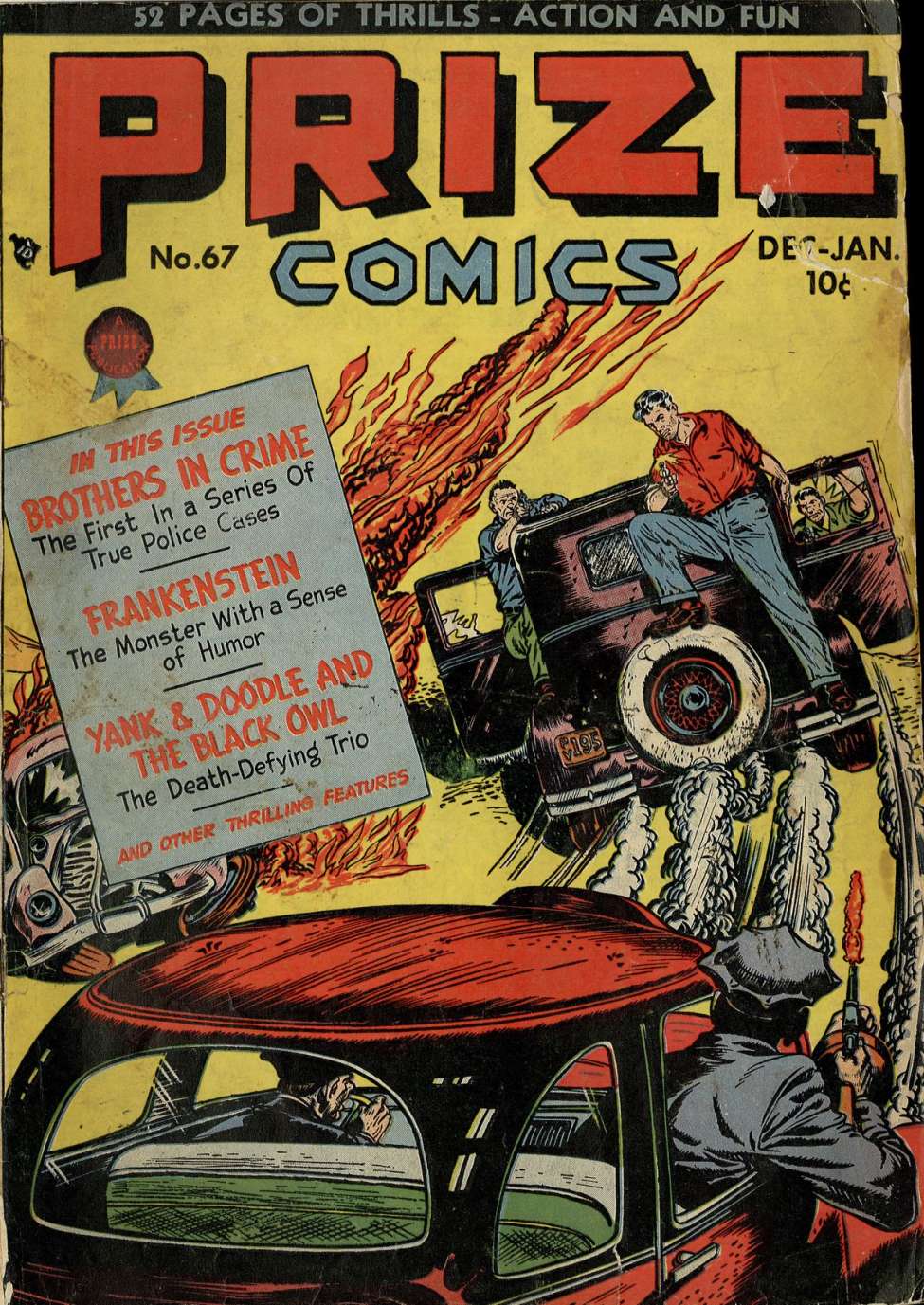 Book Cover For Prize Comics 67