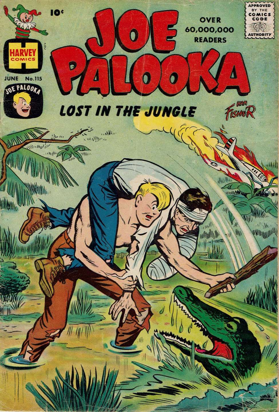 Book Cover For Joe Palooka Comics 115