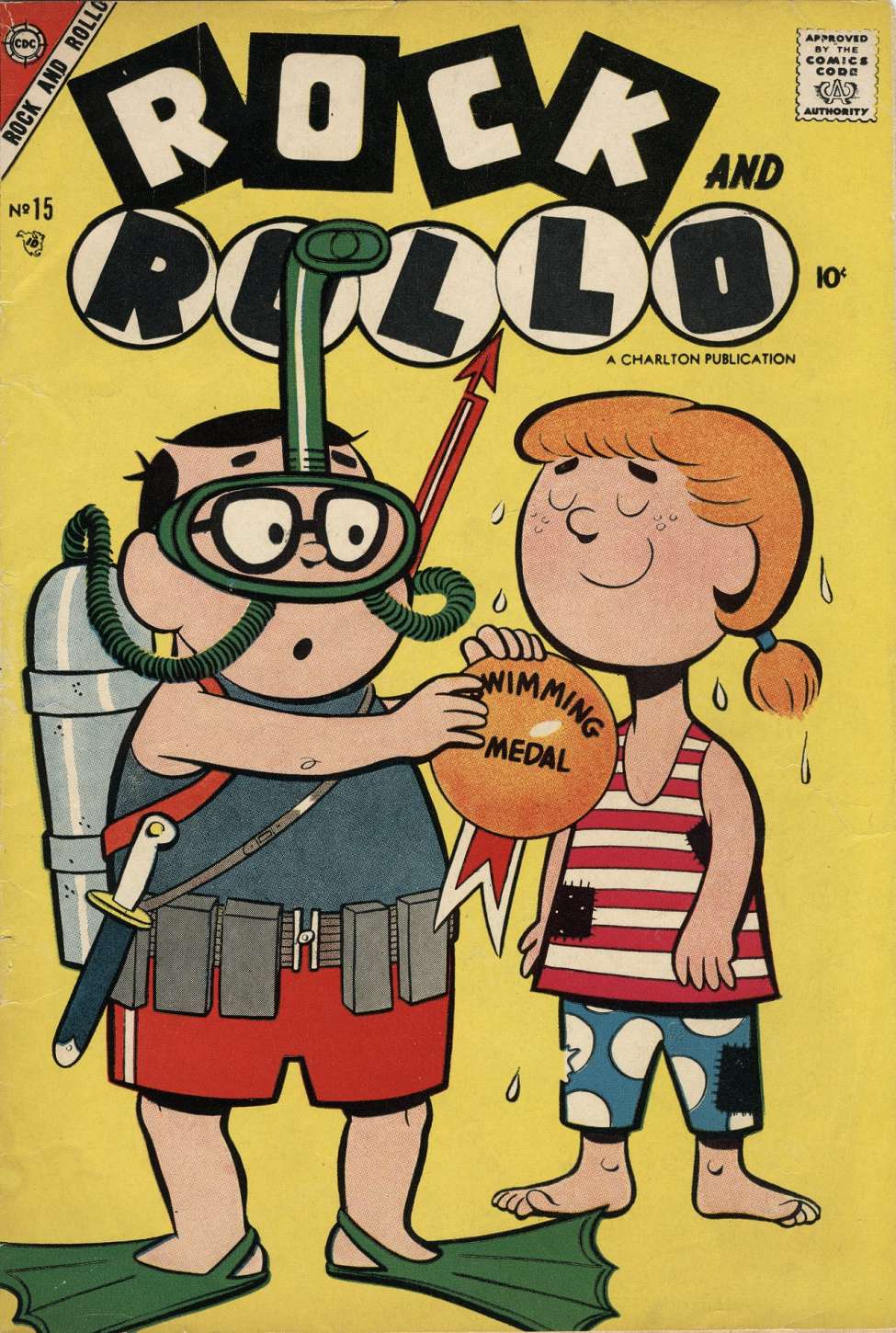 Comic Book Cover For Rock and Rollo 15