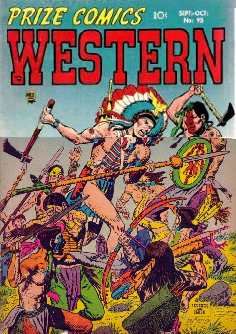 Book Cover For Prize Comics Western 95 - Version 1