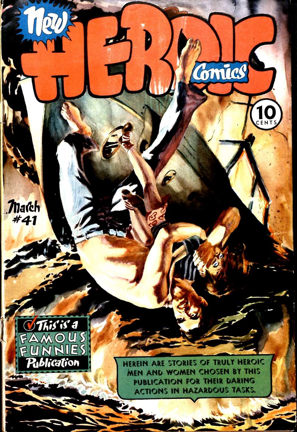 Book Cover For Heroic Comics 41