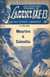 Cover For L'Agent IXE-13 v2 724 - Meurtre à Calcutta