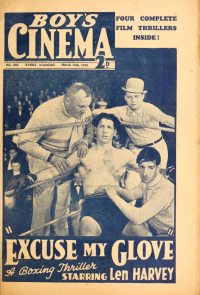 Large Thumbnail For Boy's Cinema 848 - Excuse My Glove - Len Harvey