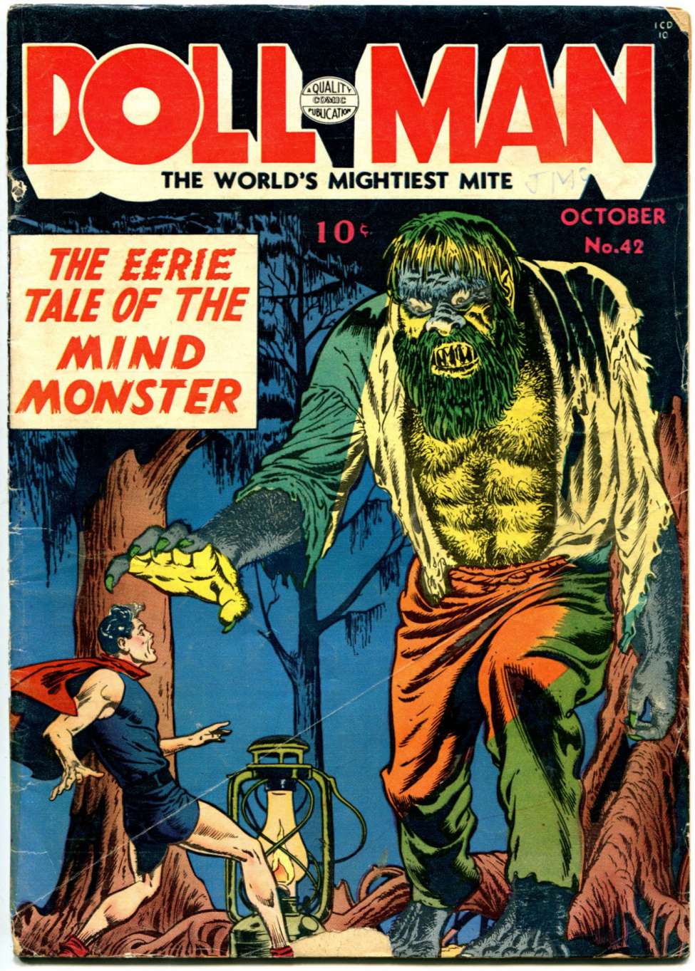 Comic Book Cover For Doll Man 42