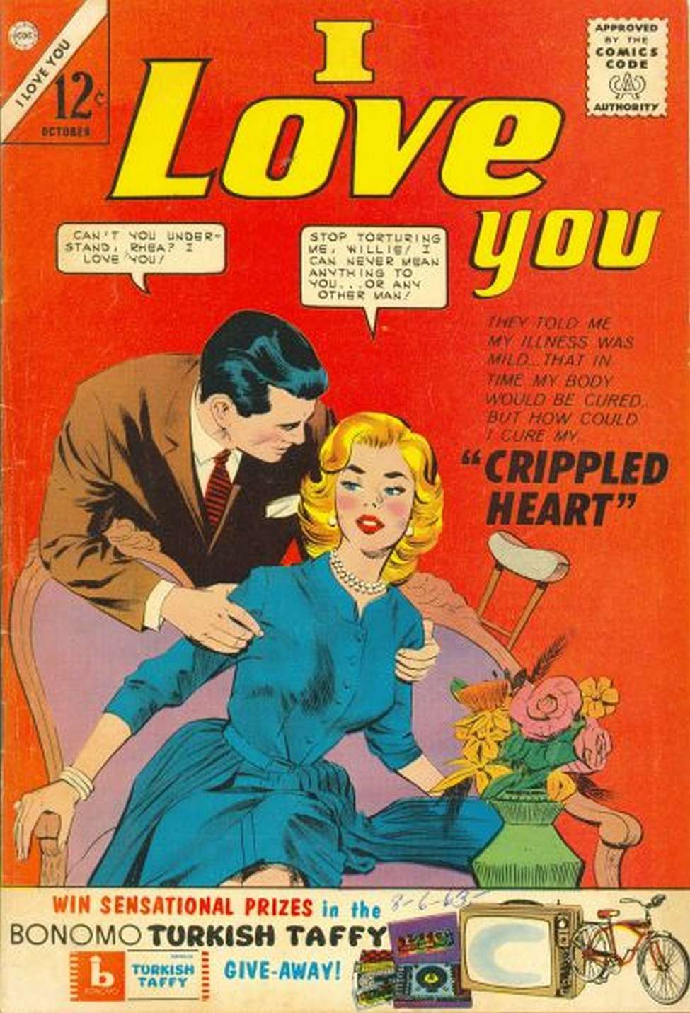 Comic Book Cover For I Love You 48