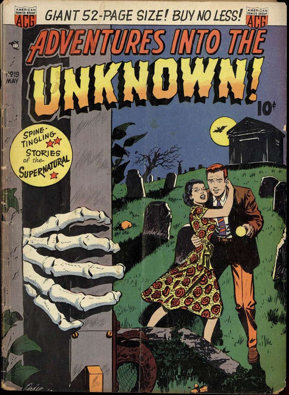Book Cover For Adventures into the Unknown 19