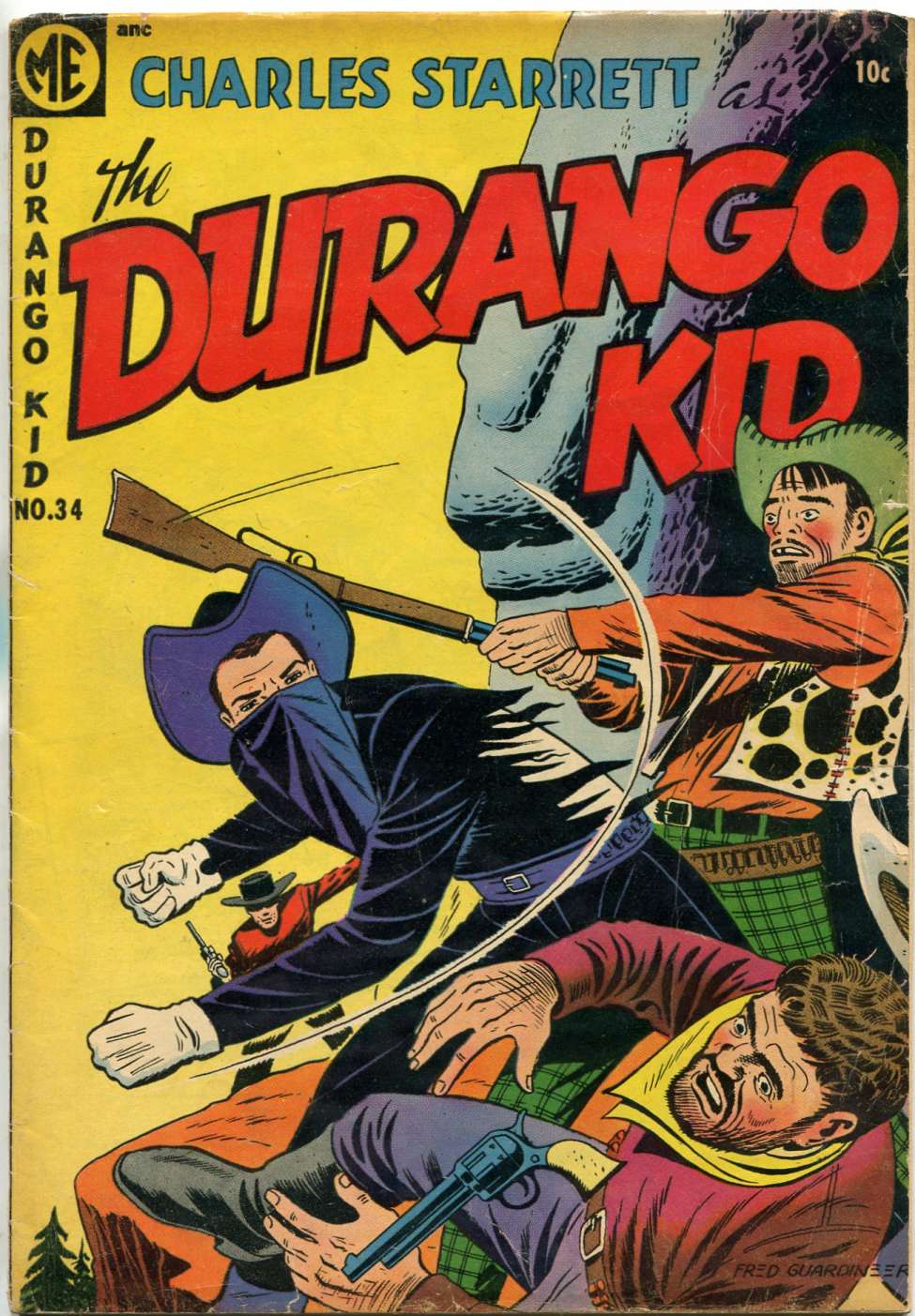 Comic Book Cover For Durango Kid 34