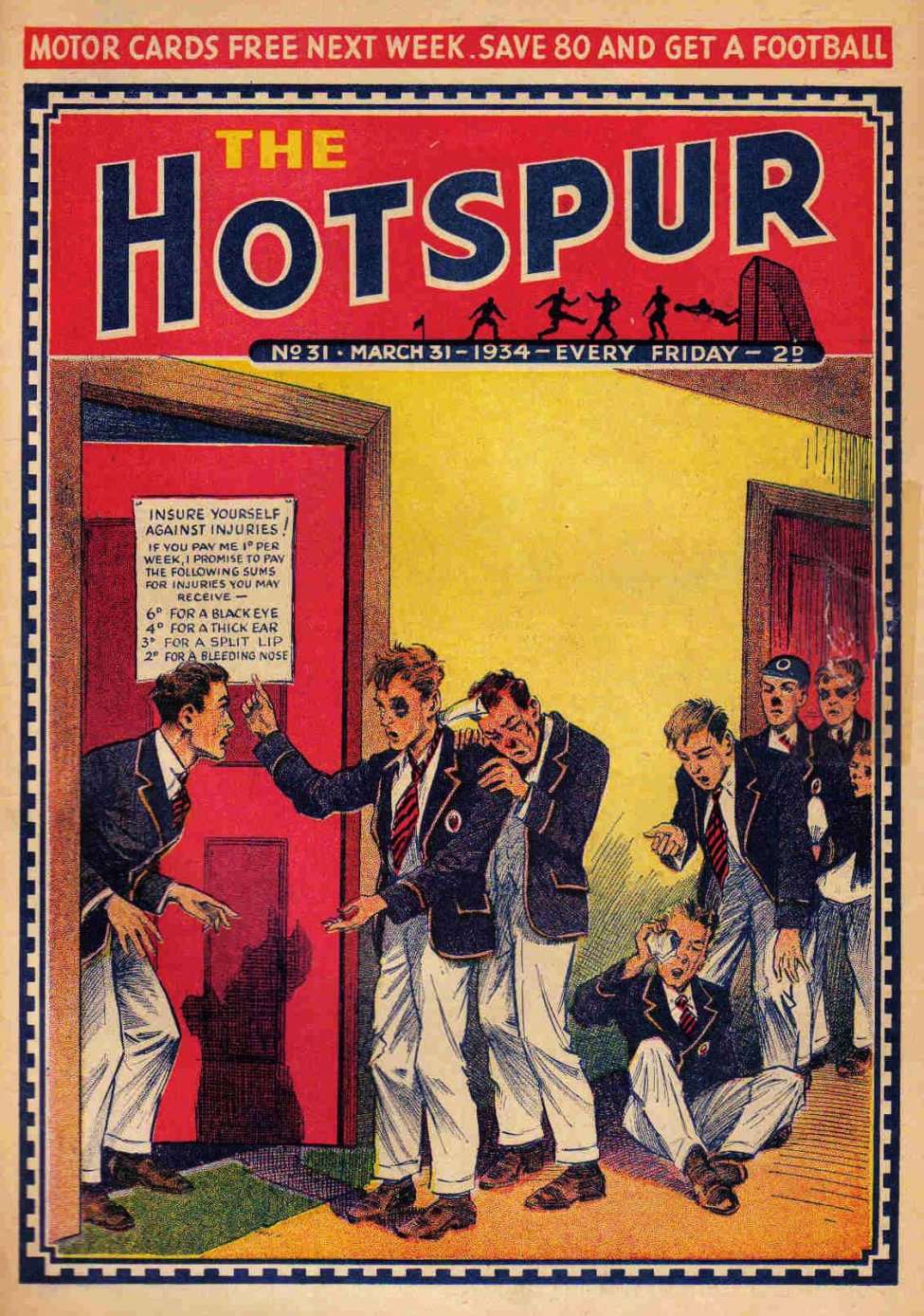 Book Cover For The Hotspur 31