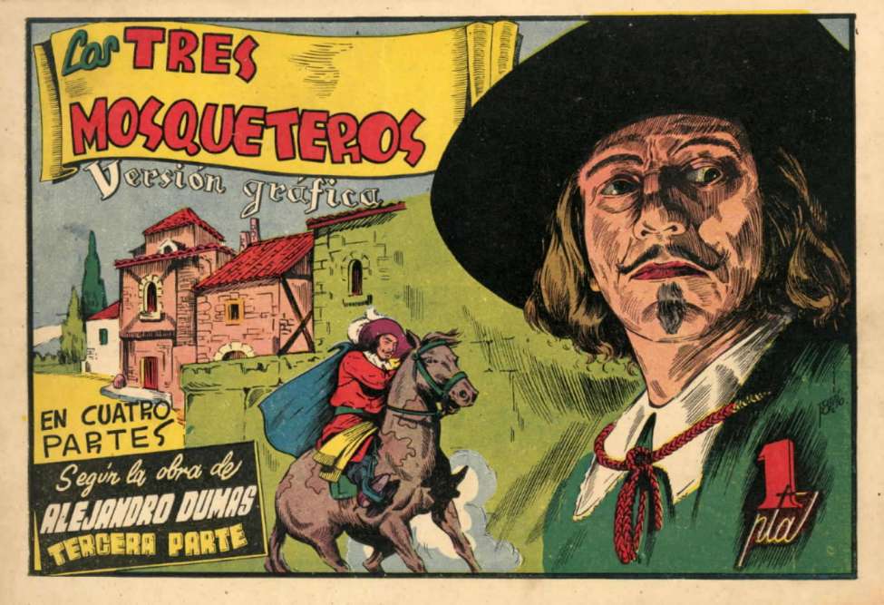 Comic Book Cover For Aventuras Célebres - Los Tres Mosqueteros 3