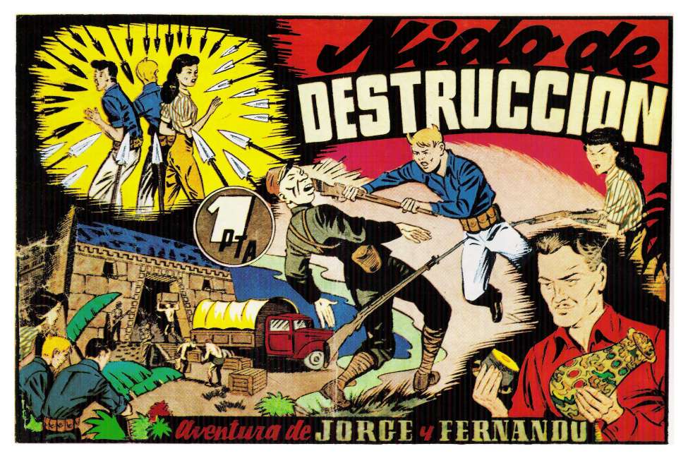 Book Cover For Jorge y Fernando 56 - Nido de destrucción
