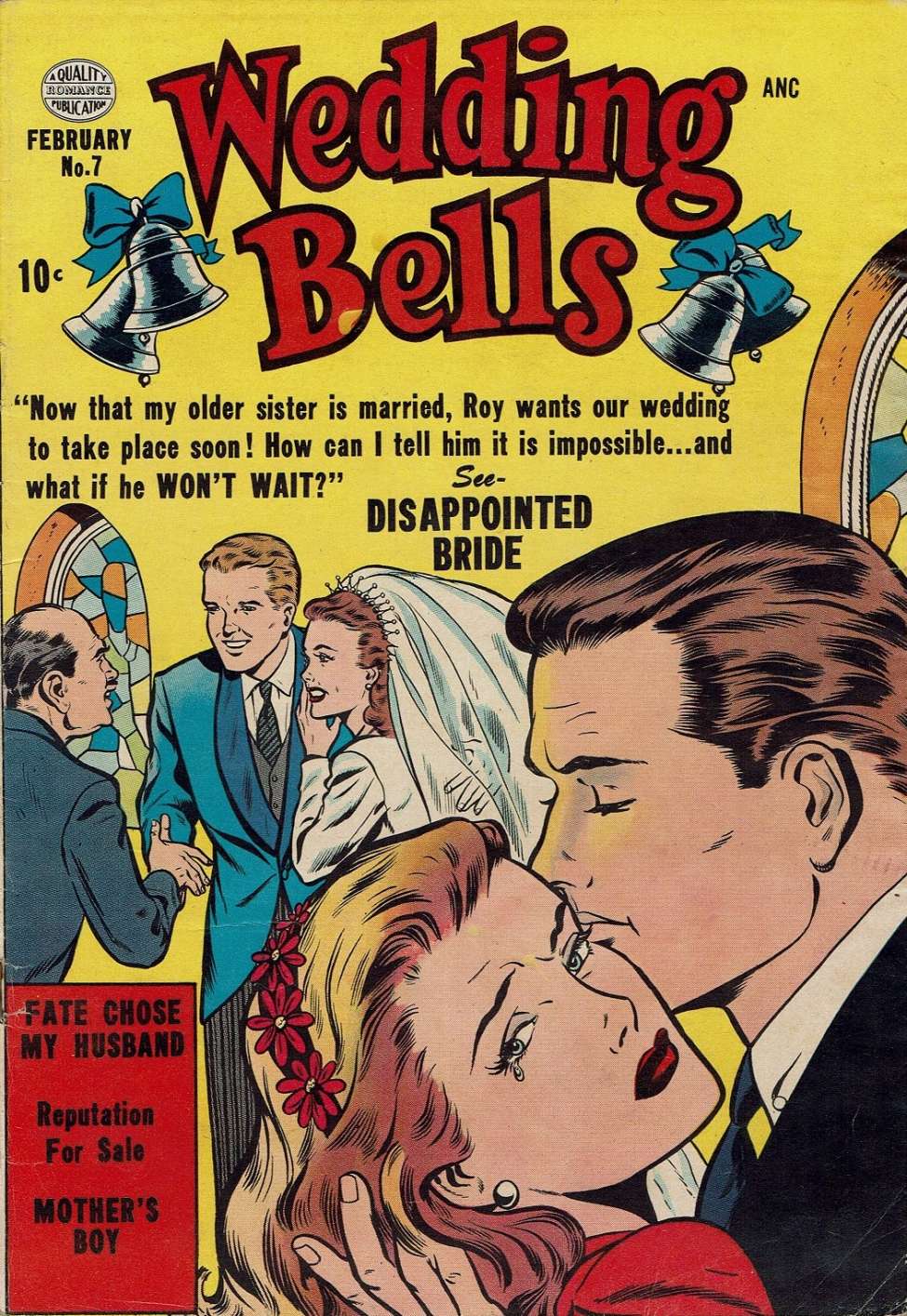 Comic Book Cover For Wedding Bells 7