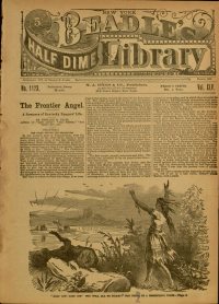 Large Thumbnail For Beadle's Half Dime Library 1123 - The Frontier Angel