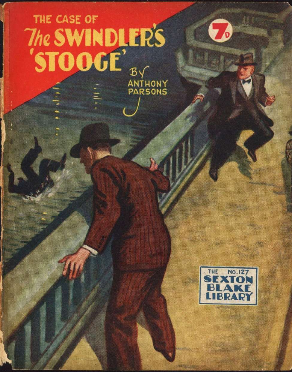 Comic Book Cover For Sexton Blake Library S3 127 - The Case of the Swindler's Stooge