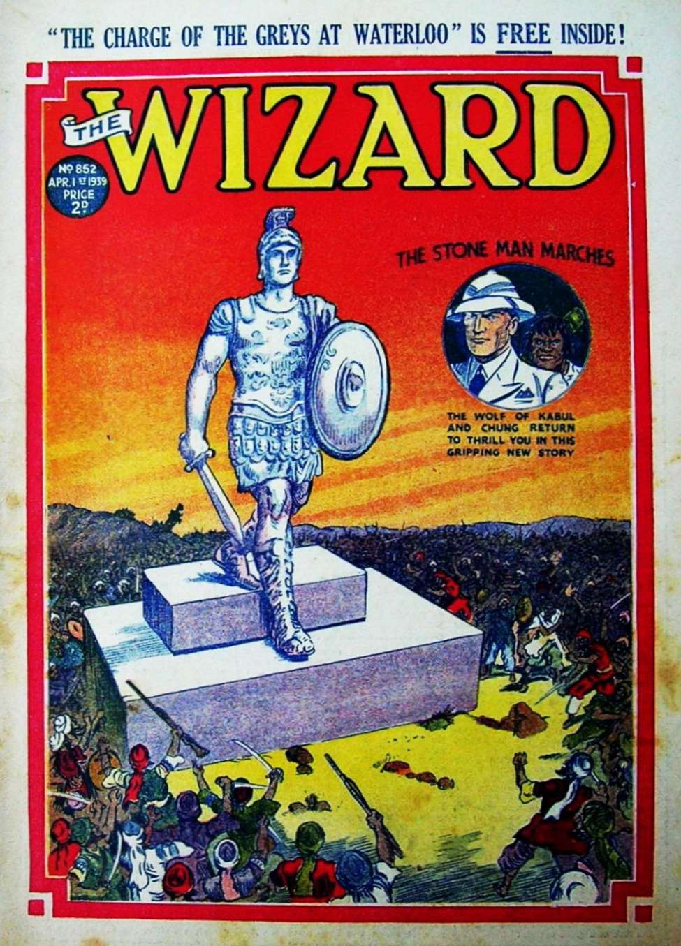 Book Cover For The Wizard 852