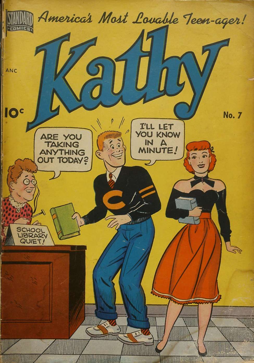 Comic Book Cover For Kathy 7