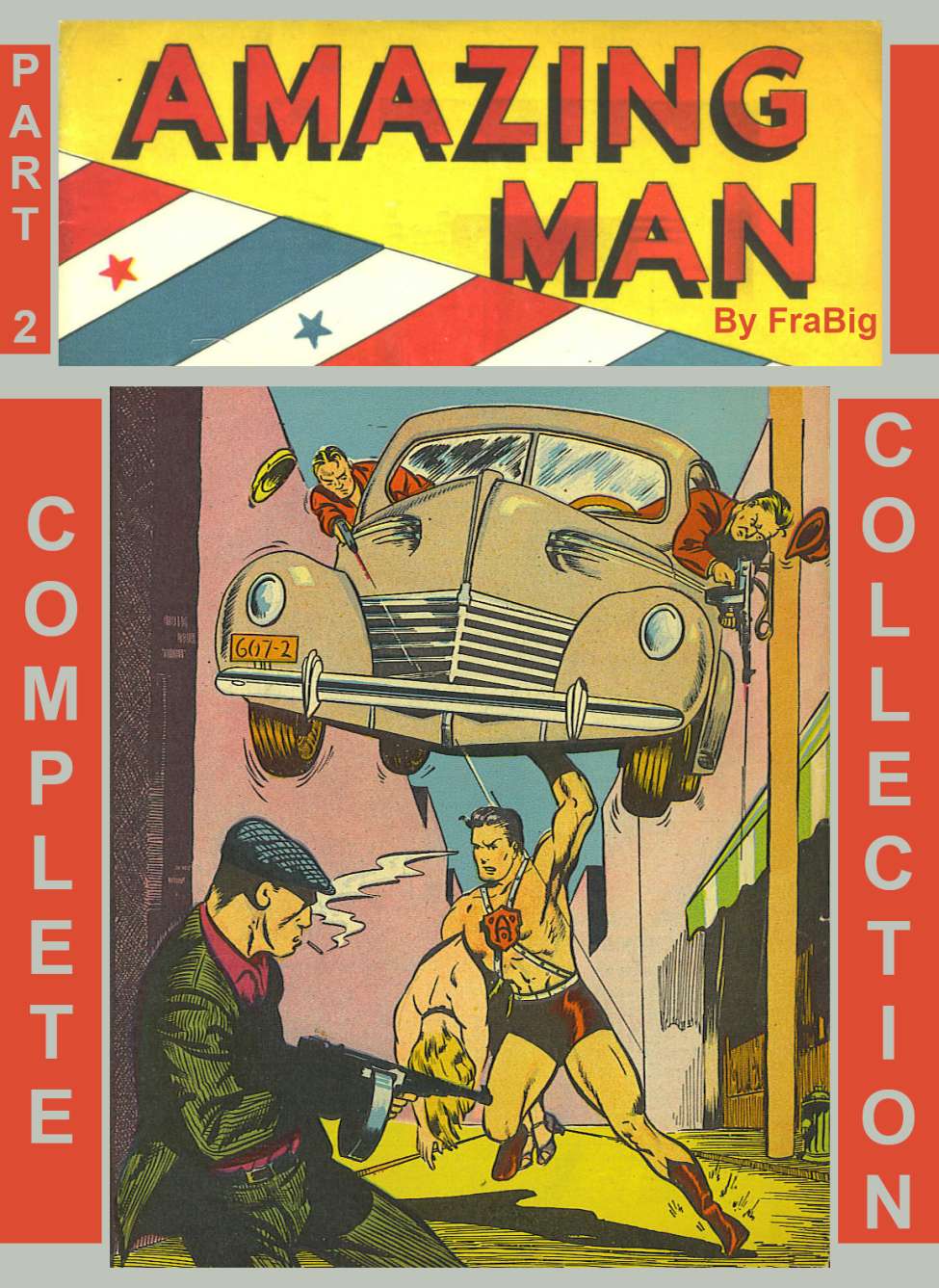 Comic Book Cover For Amazing Man Complete Collection - Part 2