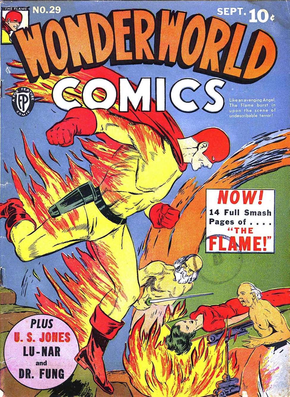 Comic Book Cover For Wonderworld Comics 29