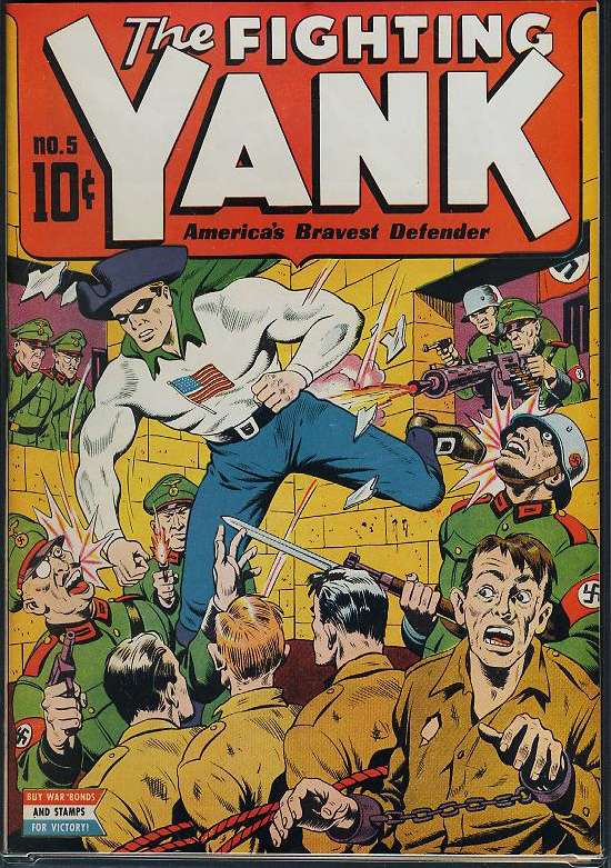 Comic Book Cover For The Fighting Yank 5