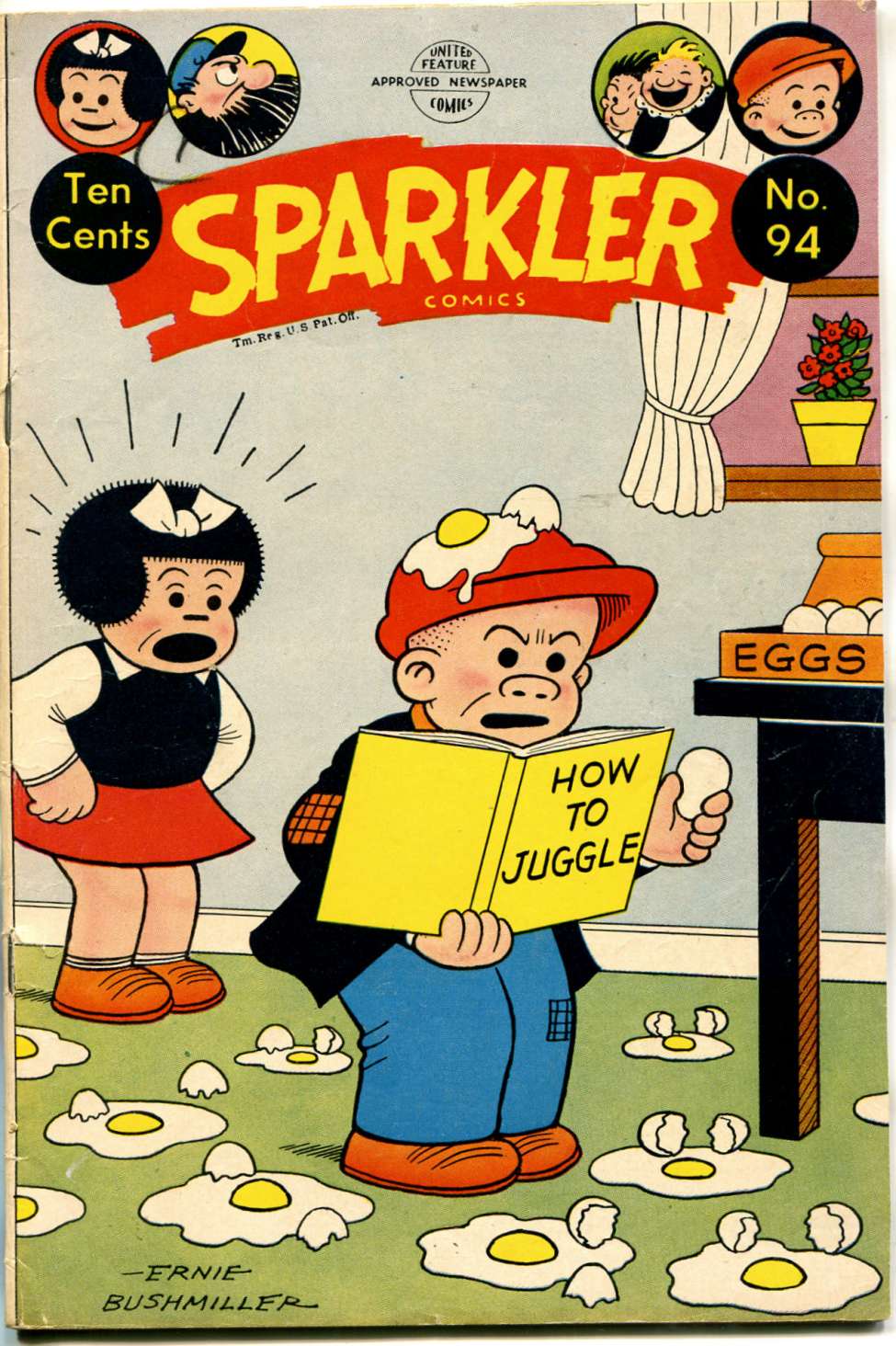 Book Cover For Sparkler Comics 94