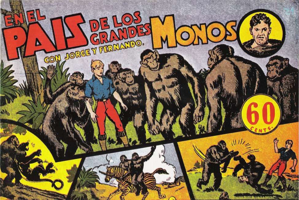Comic Book Cover For Jorge y Fernando 11 - En el país de los grandes monos