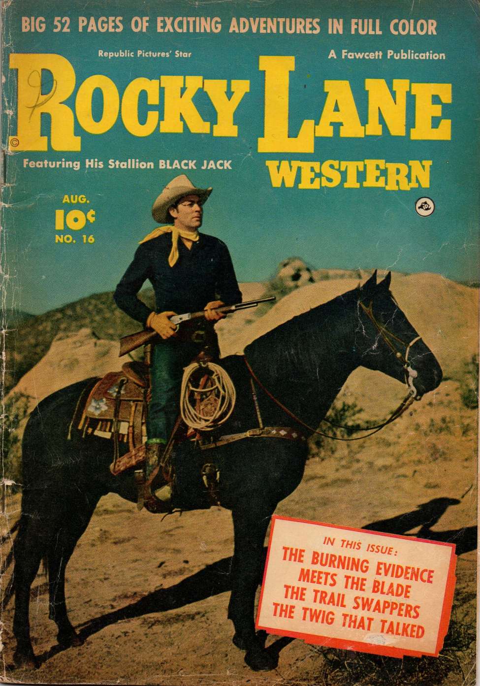 Book Cover For Rocky Lane Western 16 - Version 1
