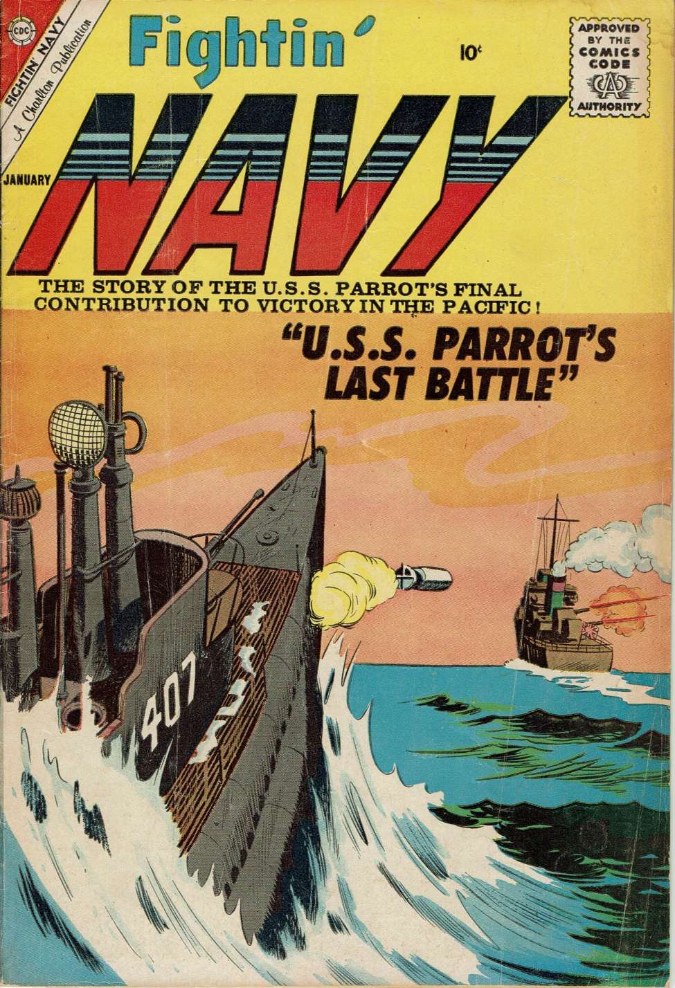 Book Cover For Fightin' Navy 96