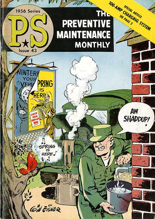 Comic Book Cover For PS Magazine 43
