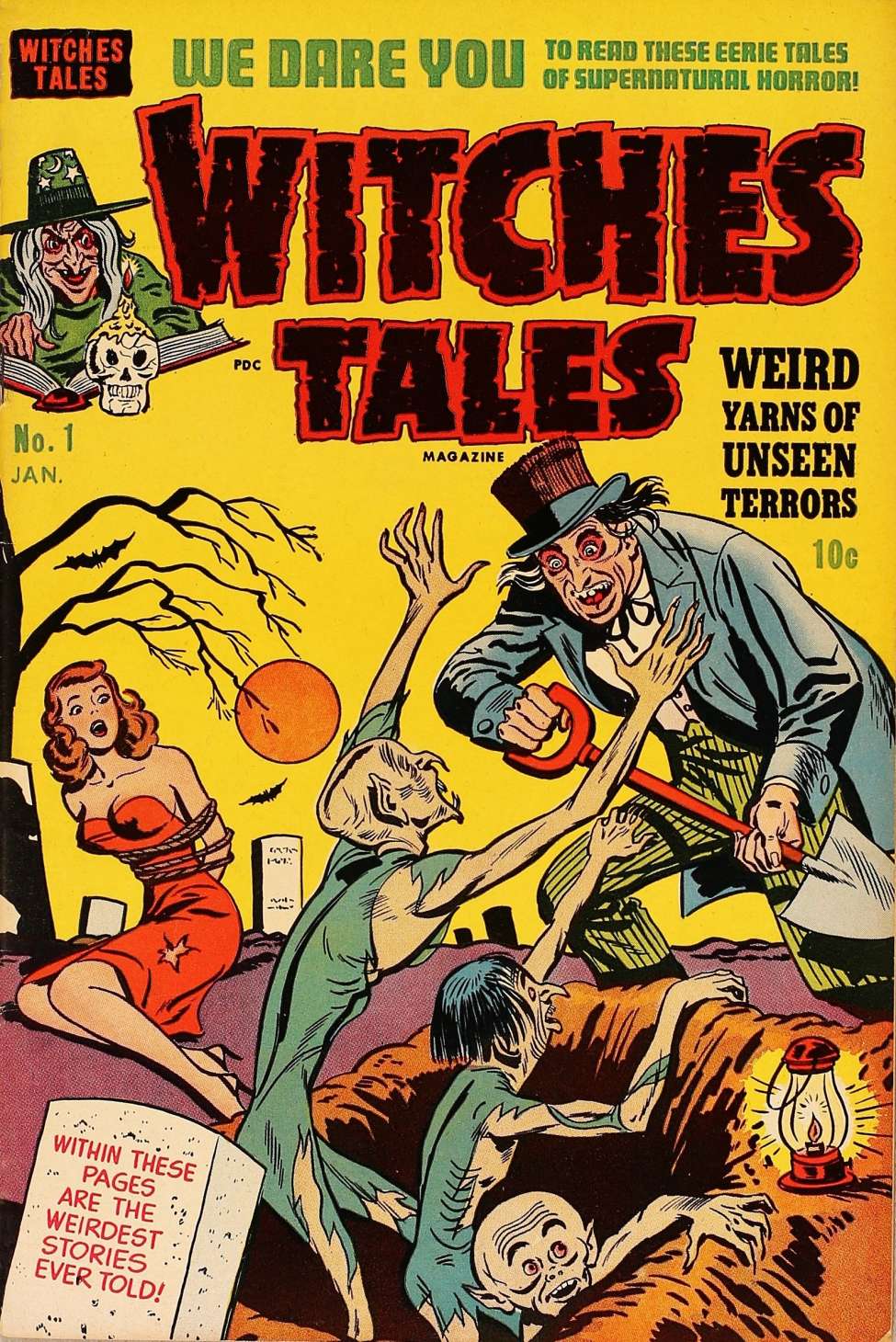 Book Cover For Witches Tales 1