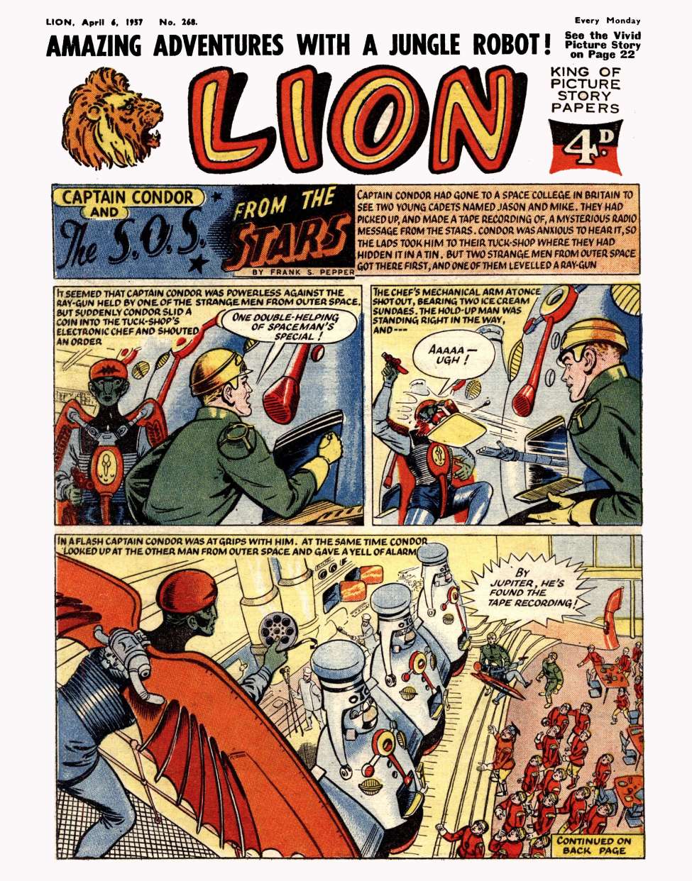 Book Cover For Lion 268