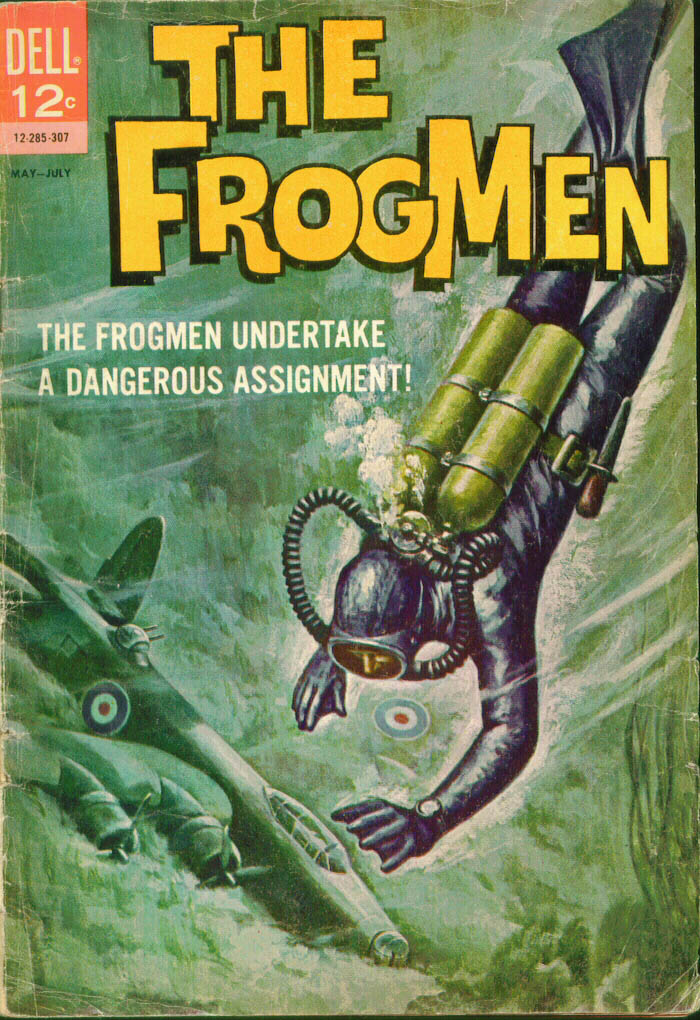 Book Cover For Frogmen 5