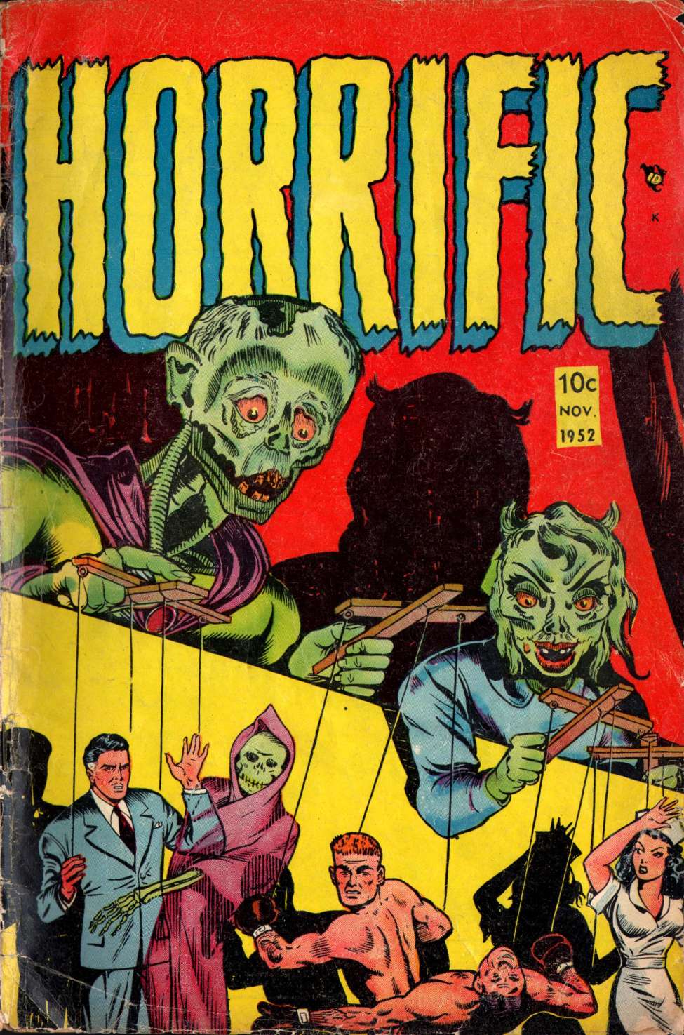 Comic Book Cover For Horrific 2