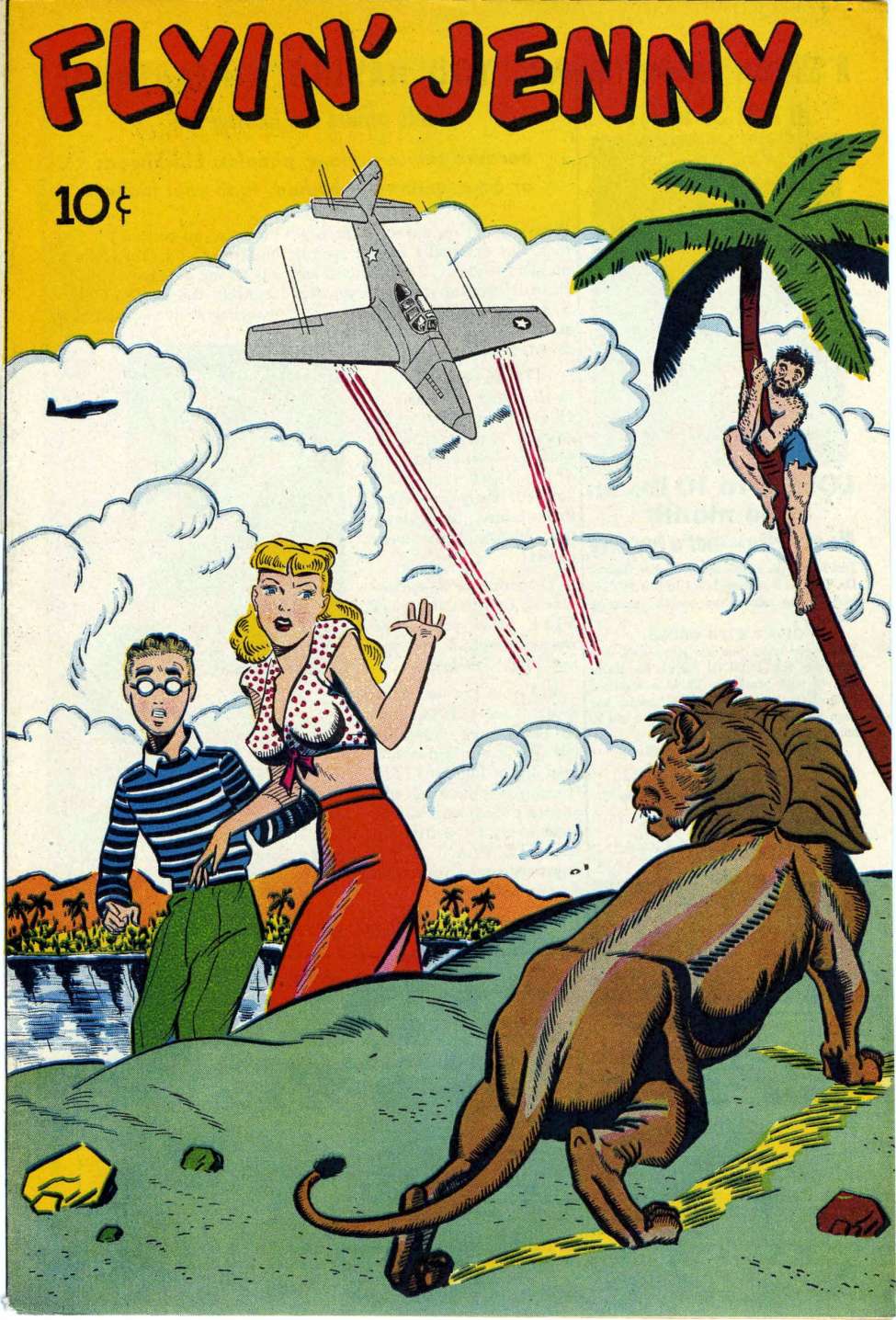 Comic Book Cover For Flyin' Jenny 1