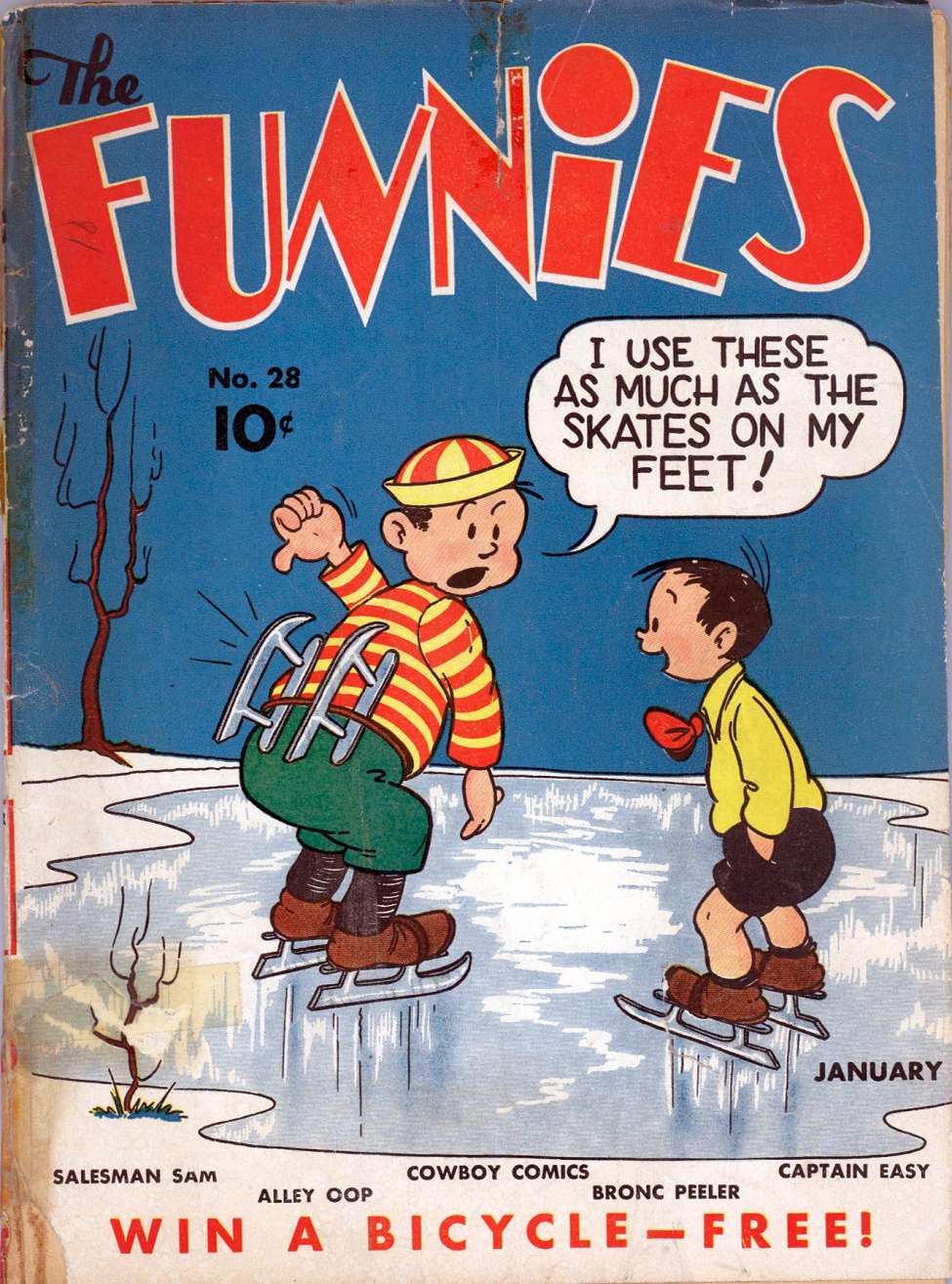 Book Cover For The Funnies 28