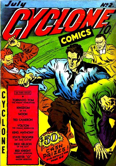 Comic Book Cover For Cyclone Comics 2