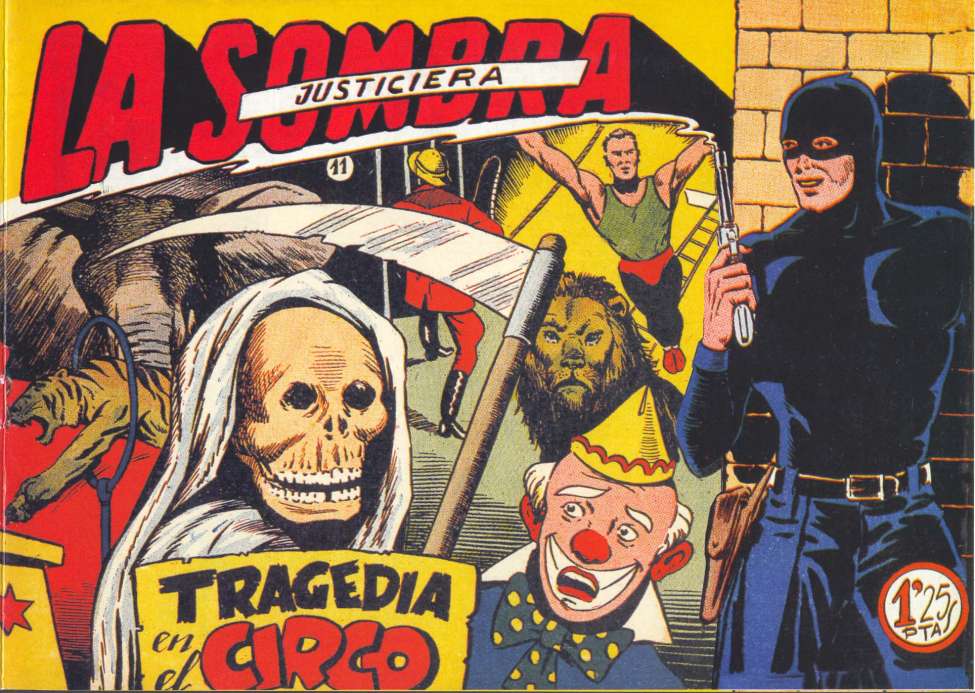 Book Cover For La Sombra Justiciera 11 - Tragedia en El Circo